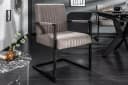 riess-ambiente Freischwinger BIG ASTON taupe Microfaser Bild 2