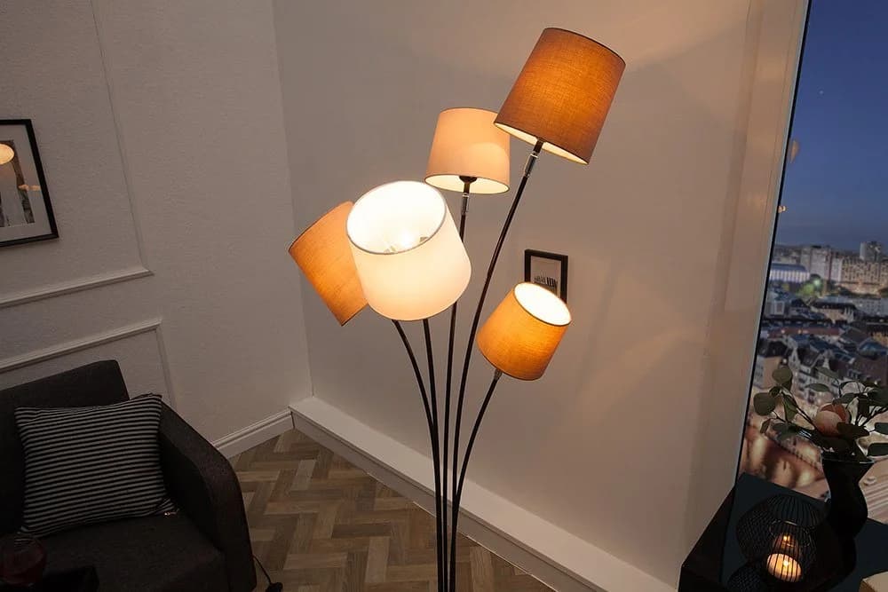 riess-ambiente Stehlampe LEVELS 176cm Retro
