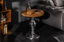 riess-ambiente Beistelltisch EXTRAVAGANCIA 60cm Natur Metall Bild 1