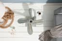 riess-ambiente Couchtisch OCEAN M Ø60cm transparent / silber antik Bild 3
