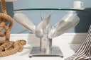 riess-ambiente Couchtisch OCEAN M Ø60cm transparent / silber antik Bild 4