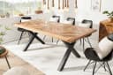 riess-ambiente Esstisch INFINITY HOME 200cm Mangoholz Industrial Design Bild 2