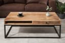Riess Ambiente Couchtisch IRON CRAFT Mangoholz Schwarz Bild 2