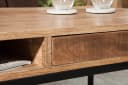 Riess Ambiente Couchtisch IRON CRAFT Mangoholz Schwarz Bild 5