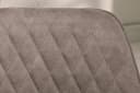 riess-ambiente Polsterstuhl PALERMO taupe/schwarz Microfaser mit Armlehne Bild 5