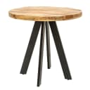 riess-ambiente Esstisch IRON CRAFT 80cm natur/schwarz Mango-Massivholz Bild 1