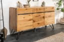 riess-ambiente Sideboard LIVING EDGE 160cm Wildeiche Kommode Wohnzimmer Bild 3