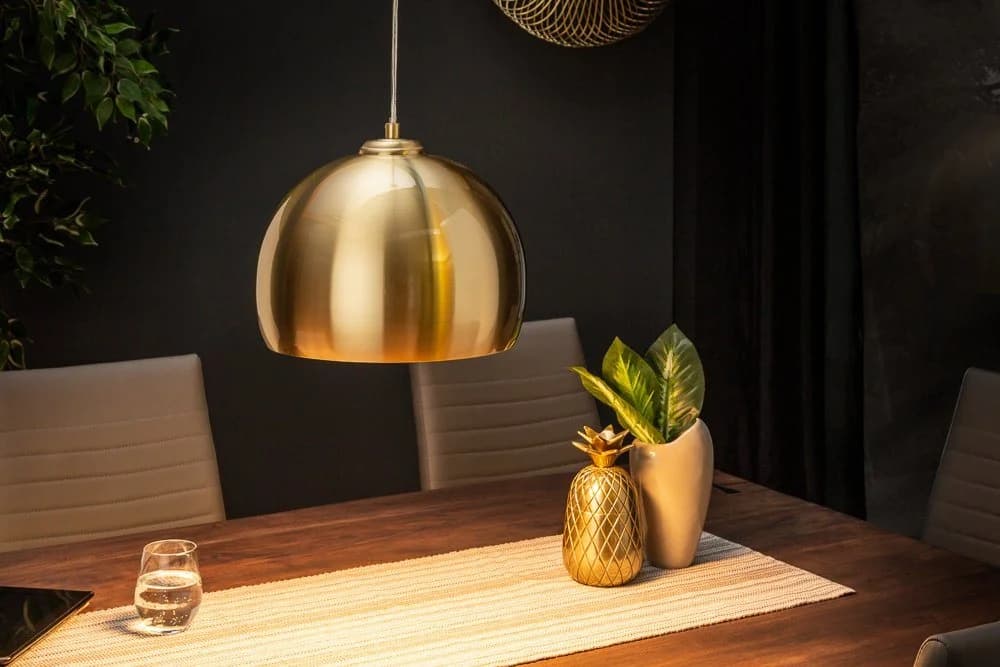 riess-ambiente Hängeleuchte GOLDEN BALL 30cm gold Metall - Bild 2