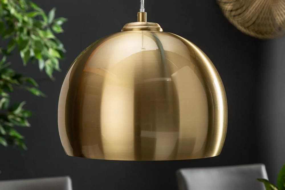 riess-ambiente Hängeleuchte GOLDEN BALL 30cm gold Metall - Bild 3