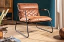 riess-ambiente Sessel MUSTANG LOUNGER antik hellbraun Loungesessel Retro Bild 1