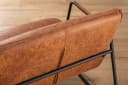 riess-ambiente Sessel MUSTANG LOUNGER antik hellbraun Loungesessel Retro Bild 4