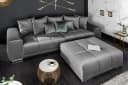 riess-ambiente Fußhocker ELEGANCIA 110cm Samtbezug Bild 3