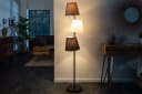 riess-ambiente Stehlampe LEVELS 163cm Schwarz/Grau Retro Design Bild 1