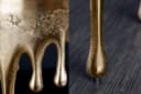 riess-ambiente Beistelltisch LIQUID LINE Gold Tropfen-Design Aluminium Bild 4
