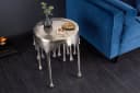riess-ambiente Beistelltisch LIQUID LINE Silber Aluminium Metall Bild 1