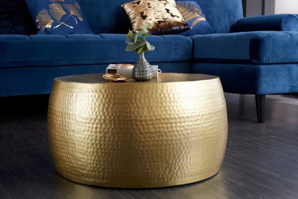 riess-ambiente Couchtisch ORIENT III Ø60cm gold - Bild 2