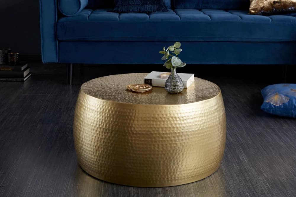 riess-ambiente Couchtisch ORIENT III Ø60cm gold - Bild 3