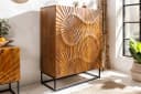 riess-ambiente Highboard SCORPION Braun Schwarz Mango-Massivholz Bild 2