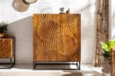 riess-ambiente Highboard SCORPION Braun Schwarz Mango-Massivholz Bild 3