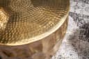 riess-ambiente Couchtisch ORGANIC ORIENT Ø55cm Gold Hammerschlag 3D-Design Bild 4