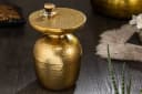 riess-ambiente Beistelltisch ORIENT 50cm Gold Hammerschlag Design Bild 2
