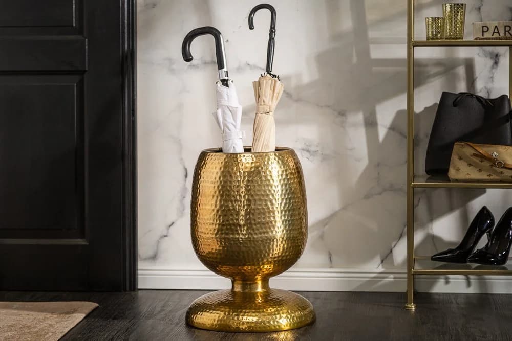 riess-ambiente Beistelltisch ORIENT 50cm Gold Hammerschlag Design - Bild 3