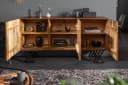 riess-ambiente Sideboard FLUID 160cm braun Massivholz Kommode Bild 4