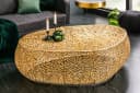 riess-ambiente Couchtisch ABSTRACT LEAF 122cm Gold Metall Handarbeit Modern Bild 1