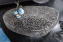riess-ambiente Couchtisch ABSTRACT LEAF 120cm Silber Metall Bild 3