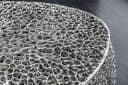 riess-ambiente Couchtisch ABSTRACT LEAF 120cm Silber Metall Bild 4