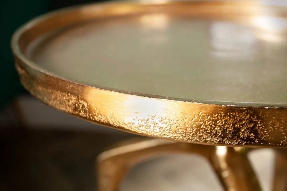 riess-ambiente Beistelltisch ABSTRACT Set 2-tlg. Gold Shabby Chic - Bild 5
