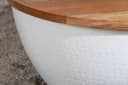 riess-ambiente Couchtisch ORIENT STORAGE Ø60cm Natur/Weiß mit Stauraum Bild 5