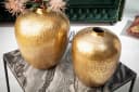 riess-ambiente Dekovase ORIENTAL Set 2-tlg. Gold Metall Handarbeit Bild 1