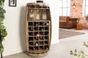 riess-ambiente Weinregal BODEGA 100cm Natur Weinfass-Optik Bild 1