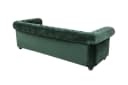 riess-ambiente Chesterfield Sofa 3-Sitzer Samt Flaschengrün Bild 5