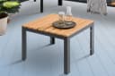 riess-ambiente Gartentisch ORLANDO LOUNGE 60cm Anthrazit/Natur Wetterfest Bild 2