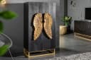 riess-ambiente Highboard ANGEL 140cm Schwarz Gold Massivholz Bild 2