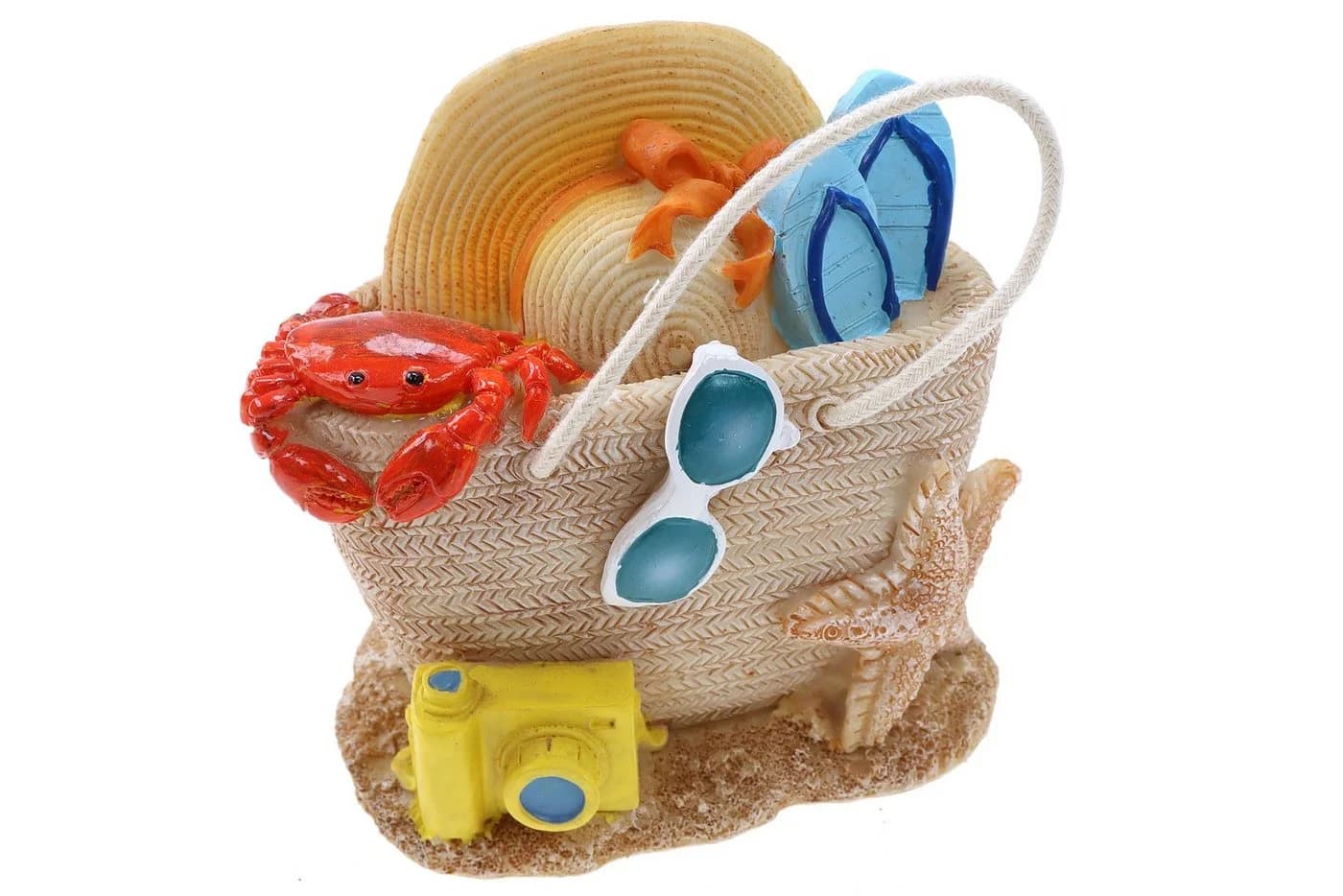 ELLUG Spardose Strandtasche Bunt Sommerliches Design - Bild 2