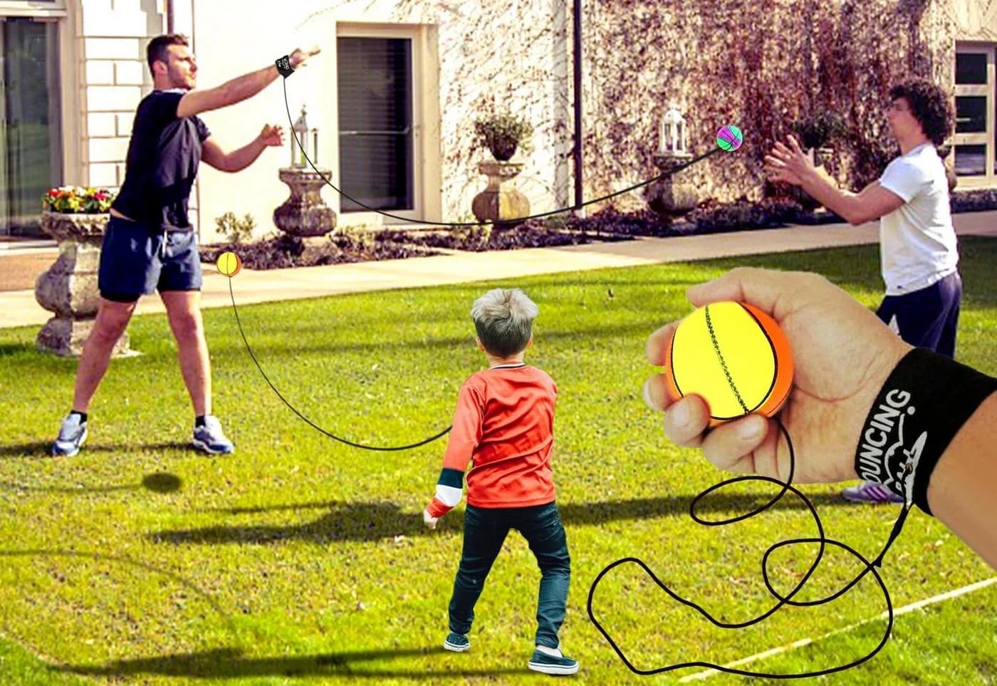 ELLUG Spielball 2er Set mit Armband & Safety Clip - Bild 3