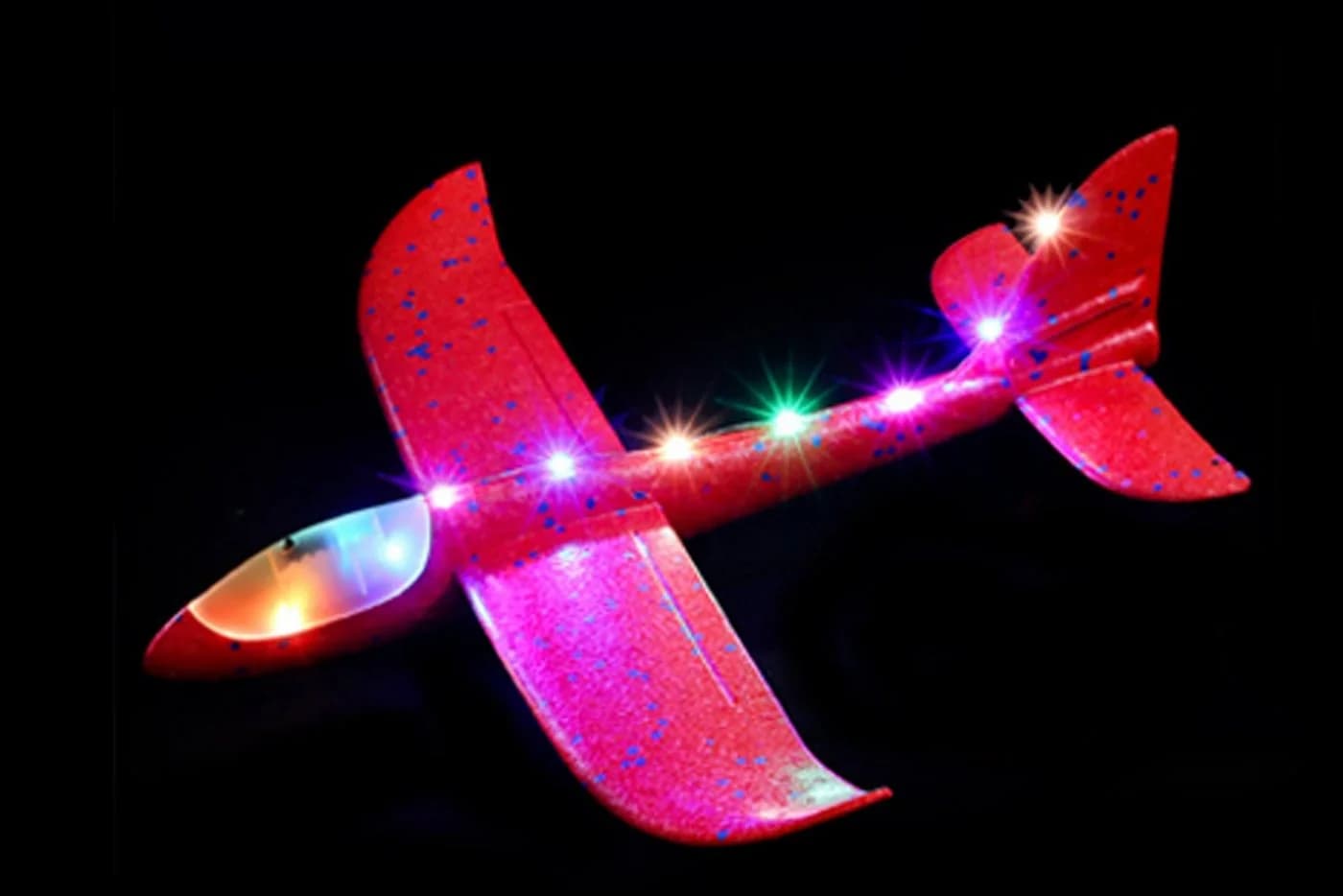 ELLUG XXL Segelflieger mit LED Beleuchtung Rot
