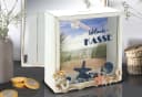 ELLUG Spardose Holz Sommerliches Design 15x15x6cm Bild 3