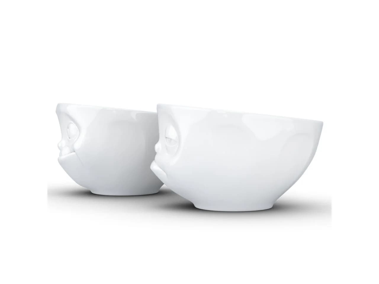 FIFTYEIGHT PRODUCTS Schale Set 2-teilig Weiß Hartporzellan - Bild 2