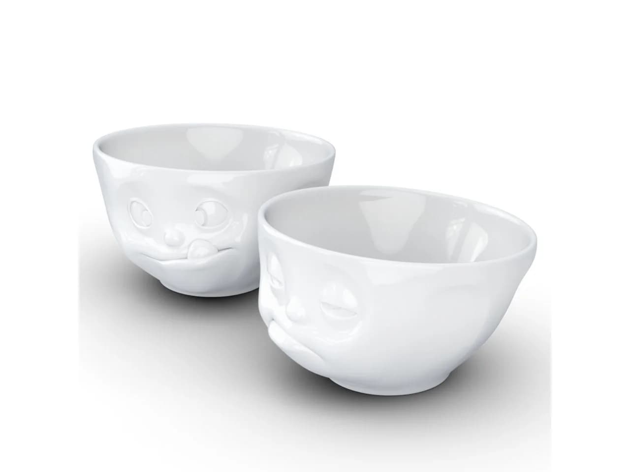FIFTYEIGHT PRODUCTS Schale Set 2-teilig Weiß Hartporzellan - Bild 5