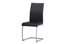 Albatros International Freischwinger MURANO 4er Set Schwarz Kunstleder Modern Bild 2