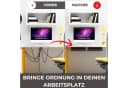 Albatros International Kabelkanal Set A Schwarz für Schreibtisch Bild 5