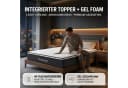Arensberger EMILIA Taschenfederkernmatratze H3 Premium mit Gel-Schaum Topper Bild 1