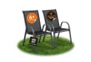 Albatros International Gartenstuhl KUBA 2er Set stapelbar Metall Bild 3