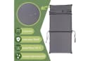 Albatros International Gartenstuhl Sitzauflage 2er Set Anthrazit UV-beständig Bild 5
