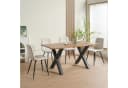 Albatros International Esszimmerstuhl BORA 4er Set Beige Cord Bild 4