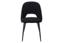 Albatros International Esszimmerstuhl SILVI 4er Set Schwarz Cord Bild 4